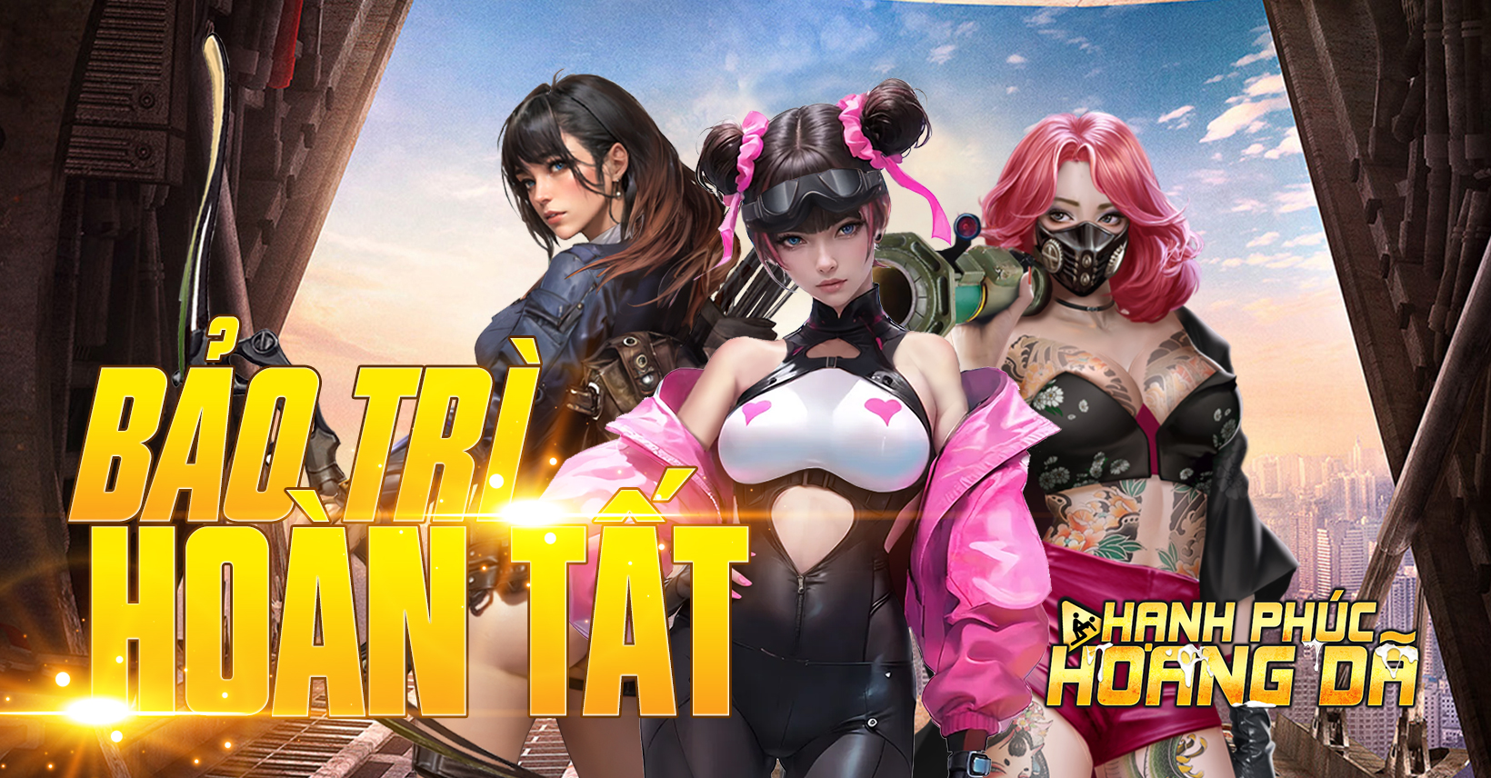 Thông báo hoàn tất bảo trì game Hạnh Phúc Hoang Dã